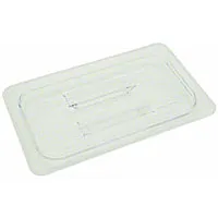 Thunder Group PLPA7140C - Quarter-Size Polycarbonate Solid Food Pan Covers (12 per Case) 