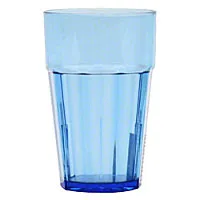 Thunder Group PLPCTB110BL - Blue 10 oz. Diamond Tumblers - 12 per Case