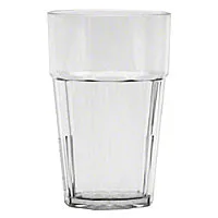 Thunder Group PLPCTB110CL - Clear 10 oz. Diamond Tumblers - 12 per Case