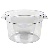 Thunder Group PLRFT012PC - Polycarbonate Round Food Storage Container 12 Qt 