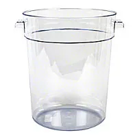 Thunder Group PLRFT022PC - Polycarbonate Round Food Storage Container 22 Qt 