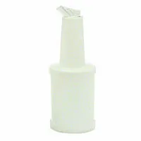 Thunder Group White Plastic Cocktail Container 1 Qt. [PLSNP01W]