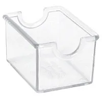 Thunder Group PLSP032CL - Clear Plastic Sugar Packet Holders (24 per Case) 