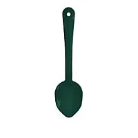 Thunder Group PLSS111GR - Green Polycarbonate Solid Serving Spoons 11" (12 per Case) 