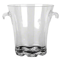 Thunder Group PLTHBK040C - Polycarbonate Ice Bucket 4 Qt. 