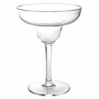 Thunder Group PLTHMR009C - Polycarbonate Margarita Glasses 9 Oz (Pack of 12) 