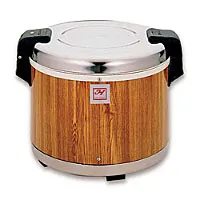 Thunder Group SEJ18000 - 30 Cup Wood Grain Rice Warmer 