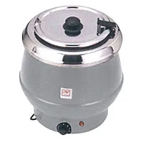 Thunder Group SEJ31000TW - 10 Qt. Silver Soup Warmer 