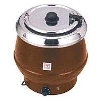 Thunder Group SEJ32000TW - 10 Qt. Brown Soup Warmer 