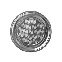 Thunder Group SLCT012 - Stainless Steel Round Tray 12" (12 per Case) 