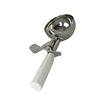 Thunder Group SLDS006 - White Ice Cream Disher 