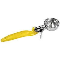 Thunder Group Yellow Ice Cream Disher w/ Lever [SLDS020L]