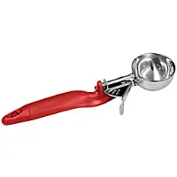 Thunder Group SLDS024L - Red Ice Cream Disher w/ Lever 