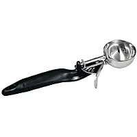 Thunder Group Black Ice Cream Disher w/ Lever [SLDS030L]