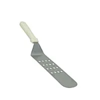 Thunder Group Stainless Steel Perforated Spatula 8-1/2" (12 per Case) [SLFT065P] 