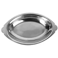 Thunder Group SLGT020 - Stainless Steel Oval Au Gratin Dish 20 Oz. (Pack of 12) 