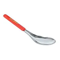 Thunder Group SLLA001 - Vegetable Spoon with Plastic Handle (Pack of 10) 