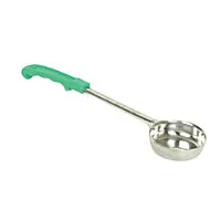 Thunder Group Stainless Portion Controller with Green Handle 4 oz. (12 per Case) [SLLD004A] 