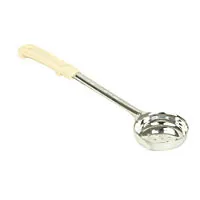 Thunder Group Stainless Steel Perforated Portion Controller with Ivory Handle 3 oz. (12 per Case) [SLLD103PA] 