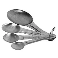 Thunder Group SLMC2415 - Stainless Steel Measuring Spoon Set (Pack of 12) 