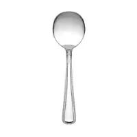 Thunder Group SLNP003 - Jewel 18/0 Stainless Steel Bouillon Spoon (24 per Case) 