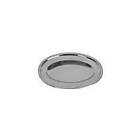 Thunder Group Stainless Steel Oval Platter 12" (12 per Case) [SLOP012]