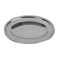 Thunder Group Stainless Steel Oval Platter 24" (12 per Case) [SLOP024]