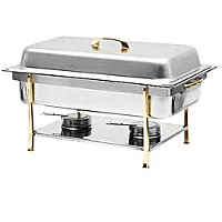 Thunder Group SLRCF0840 - Full Size Regular Chafer 8 Qt. 