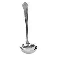 Thunder Group SLSL002 - Stainless Steel Sunflower Gravy Ladle 4-1/2 Oz. (12 per Case) 