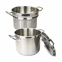 Thunder Group Stainless Steel Pasta Cooker 12 Qt [SLSPC012]