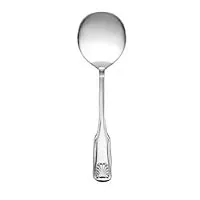 Thunder Group SLSS003 - Sea Shell 18/0 Stainless Steel Bouillon Spoon (24 per Case) 