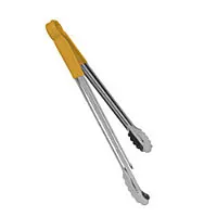 Thunder Group Yellow Stainless Steel Heavy Duty Tong 16" (12 per Case) [SLTG816Y]