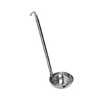 Thunder Group Stainless Steel Two Piece Ladle 8 Oz. (Pack of 12) [SLTL007] 