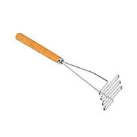 Thunder Group Stainless Steel Square Potato Masher 18" (12 per Case) [SLTMA018]