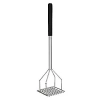 Thunder Group Chrome Square Potato Masher 24" (12 per Case) [SLTMA024C]