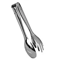 Thunder Group Stainless Steel Multi Serving Spoon Tong 8" (12 per Case) [SLTTMN008]