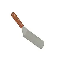 Thunder Group SLTWBT006 - Stainless Steel Round Blade Spatula 6" (12 per Case) 