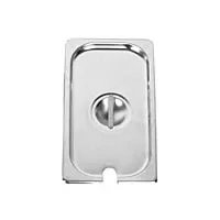 Thunder Group STPA7130CS - Third Size Slotted Steam Pan Cover (12 per Case) 