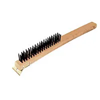 Thunder Group WDBS014 - Wire Brush and Scraper 14" (Pack of 12) 