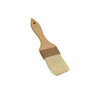 Thunder Group WDPB002 - Flat Boar Bristle Pastry Brush 1.5" (Pack of 12) 