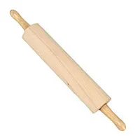 Thunder Group WDRNP015 - Wood Rolling Pin 15" 