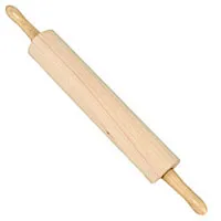 Thunder Group WDRNP018 - Wood Rolling Pin 18" 