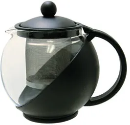 Update International TPI-75 - 6" x 5.5" x 4.5" - Tea Pot with Infuser  