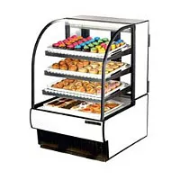 True TCGD-31 - 59" Curved Glass Dry Bakery Display Case