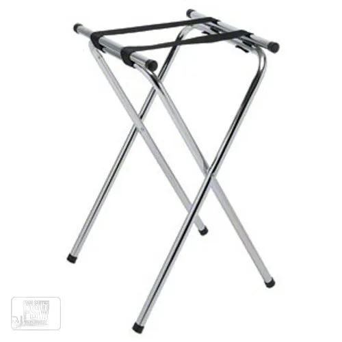 Update International TSC-31 - 31" Tall Chrome-Plated Tray Stand