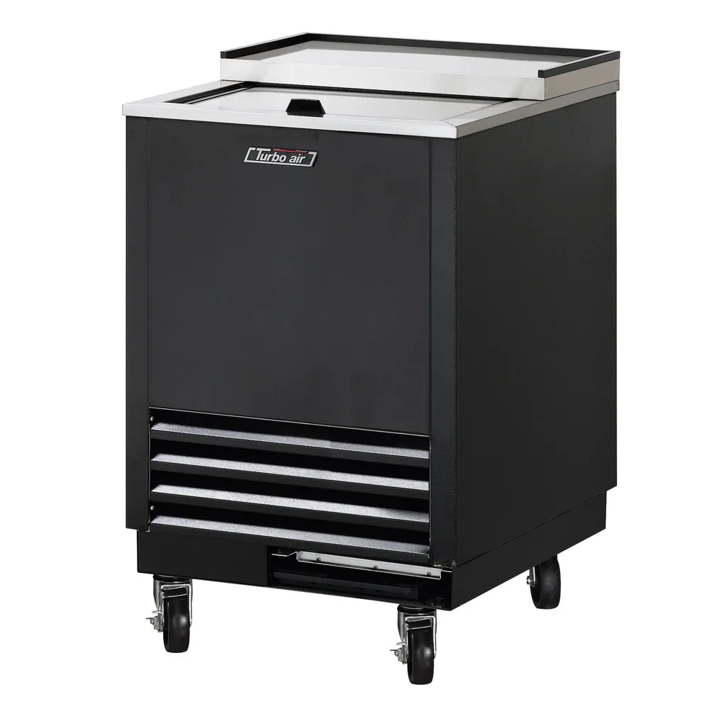 Turbo Air TBC-24SB-GF - 24" Black Glass Froster