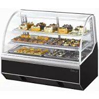 Turbo Air TB-4 - Curved Glass Dry Bakery Case 48" 