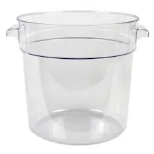 Universal CR-4L - Food Storage Container Round Clear 4 Qt 