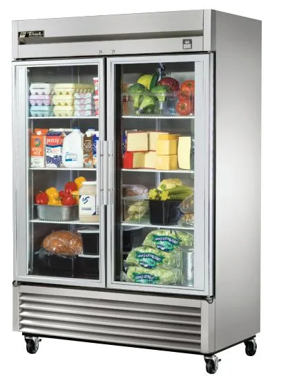 True TS-49G - 55" Glass Door Reach In Refrigerator