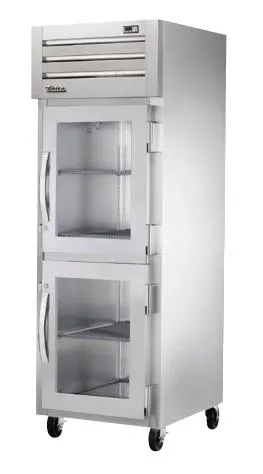 True STR1R-2HG 28" Spec Series Glass Half Door Reach In Refrigerator